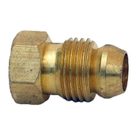 Dendesigns 0.25 in. Brass Break Away Nut DE572698